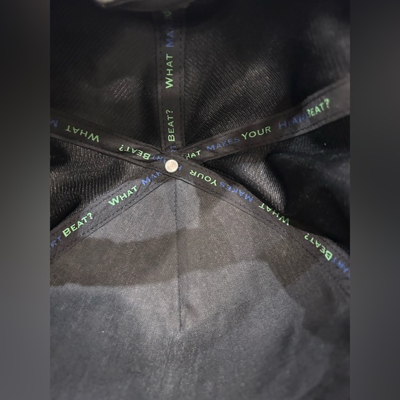 The Tahoe Heartbeat Hat Snap Back Black/white, Unique Print, Very Nice Condition - Picture 7 of 8